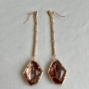 Kendra Scott Charmian Earrings Gold/Sable Mica